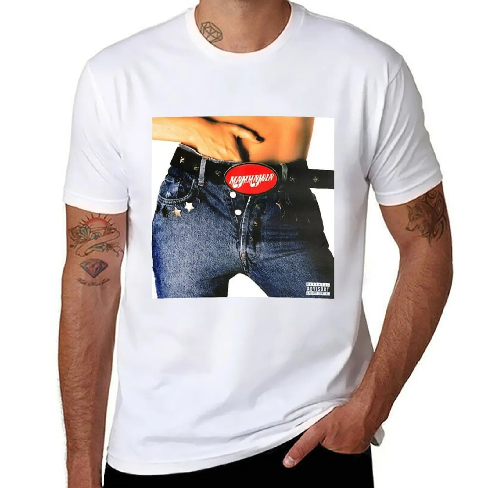 

MAMMAMIA Mneskin T-Shirt t shirts cotton 100% anime t shirts for man T-Shirt
