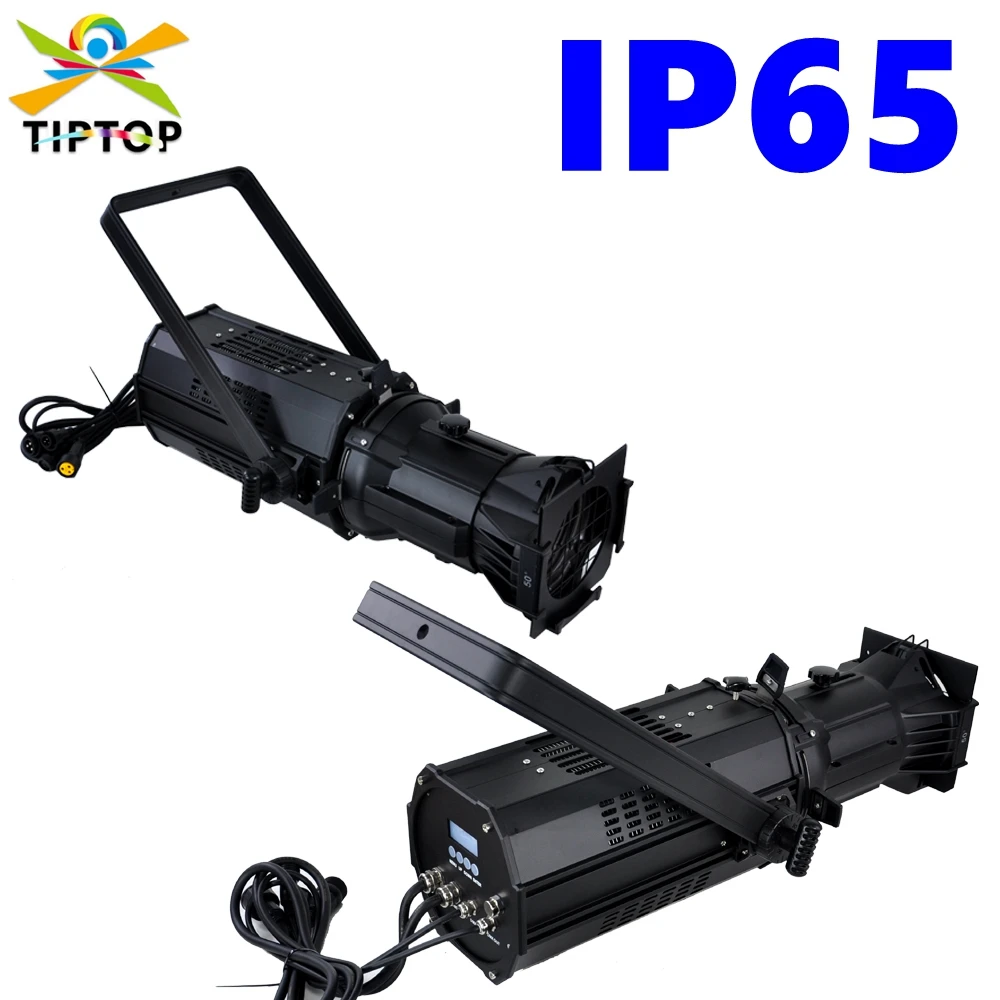 

Светодиодный профильный светильник TIPTOP 300W с регулируемой цветовой температурой (теплый белый, холодный белый, RGBW), водонепроницаемый, с ручной фокусировкой, фиксированной линзой, IP65, Follow Light