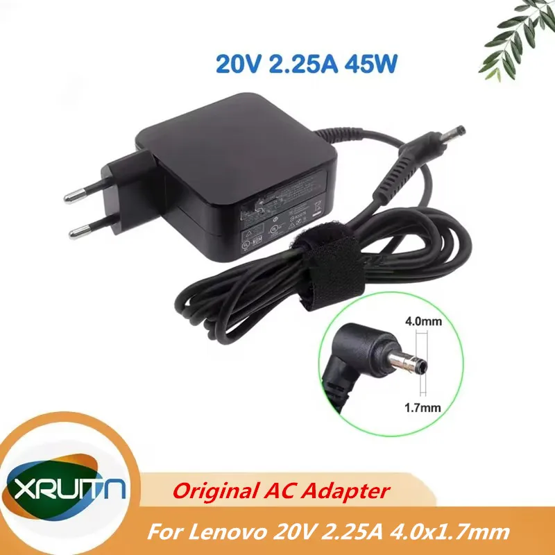 Original 20V 2.25A 45W 4.0*1.7mm AC Adapter Laptop Charger For Lenovo IdeaPad 330s 320 B50-10 YOGA 710 510-14ISK Redmibook 14 13