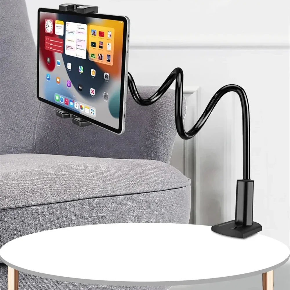 Large Size Tablet Holder 82cm Long Arm Bed Tablet Mount for iPad Air Pro Mini Tablet Stands Clip Bracket 4.7 To 12.6 inch Tabs