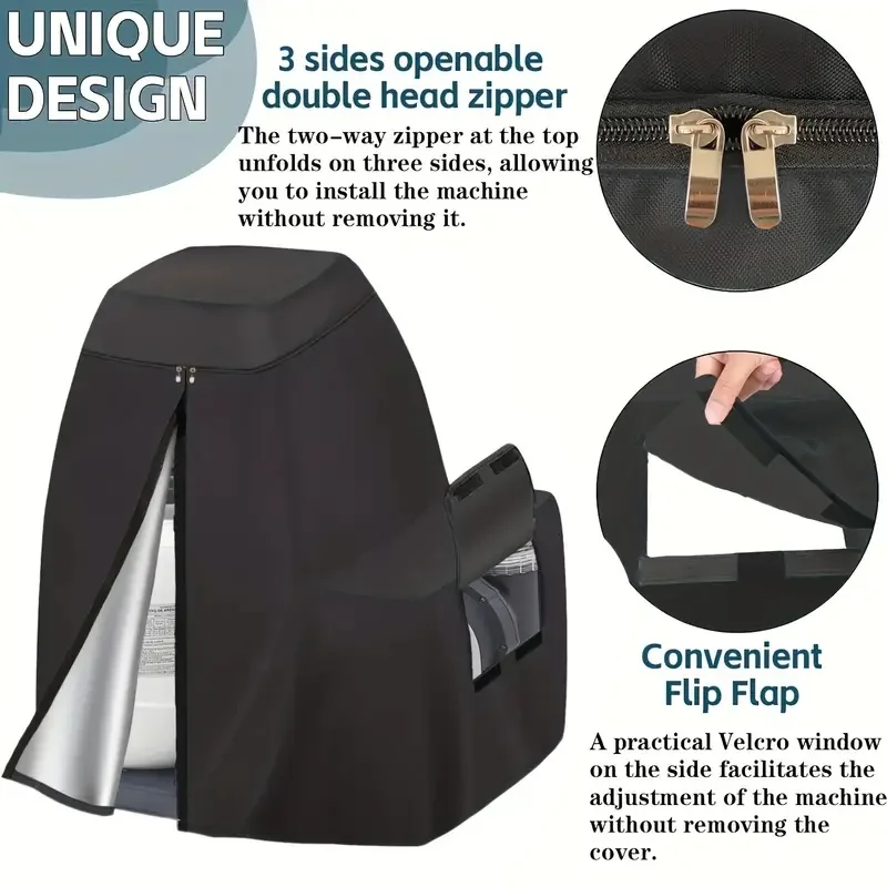 Above Ground Pool Filter Pump Cover,  UV Resistant Above Ground Pool Pump Cover Protector  (Cover Only)