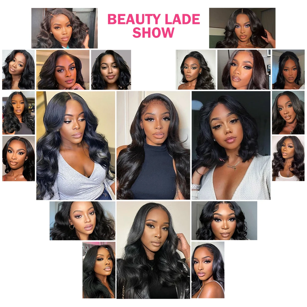 شعر مستعار بدون صمغ شعر بشري جاهز للارتداء 5x5 شعر مستعار أمامي من الدانتيل 4x4 شعر مستعار برازيلي للإغلاق للنساء باروكات أمامية من الدانتيل