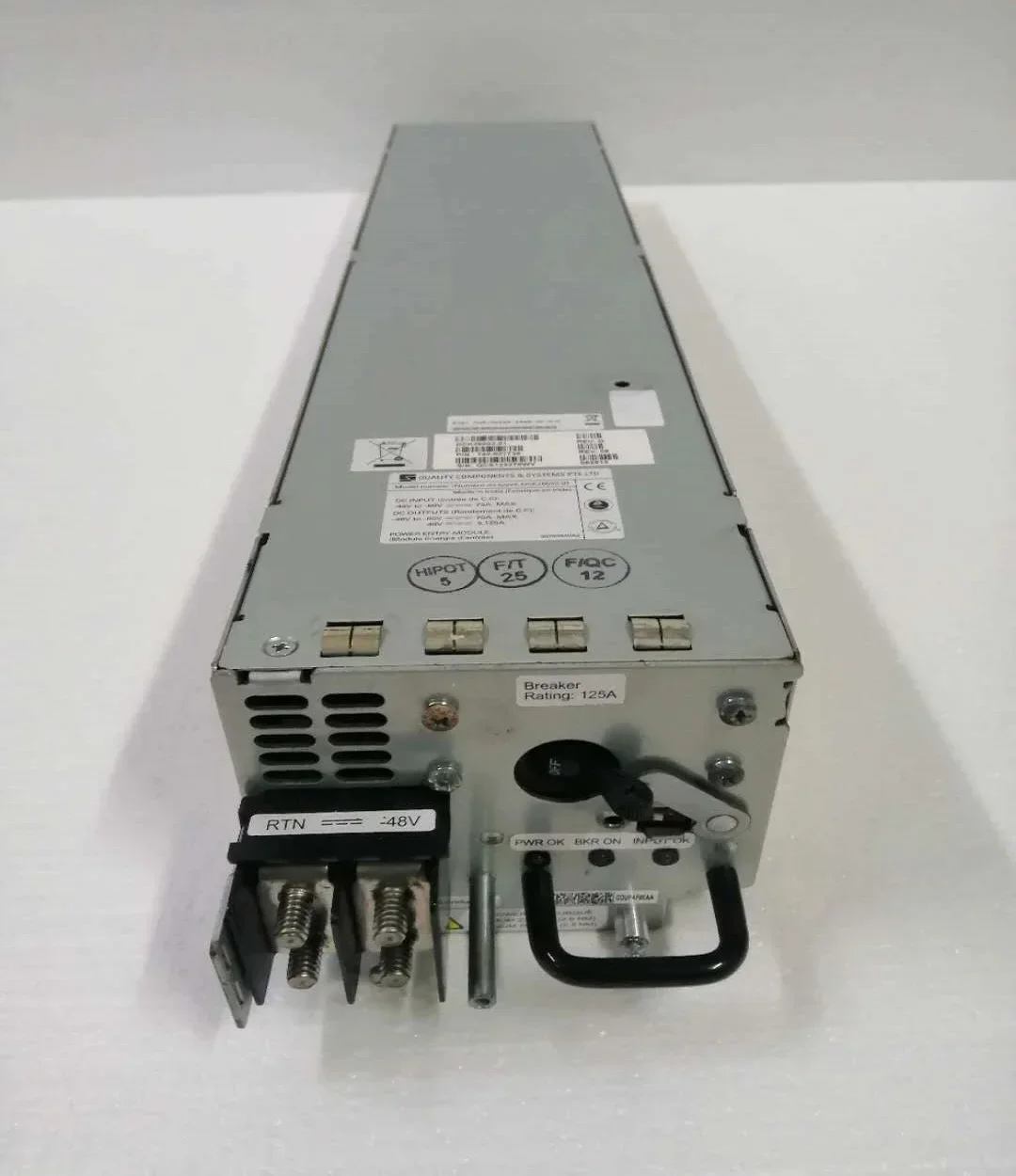 

PWR-MX480-2400-DC-S-C MX480 Блок питания постоянного тока 2400 Вт для MX480 «4 шт. вместе»