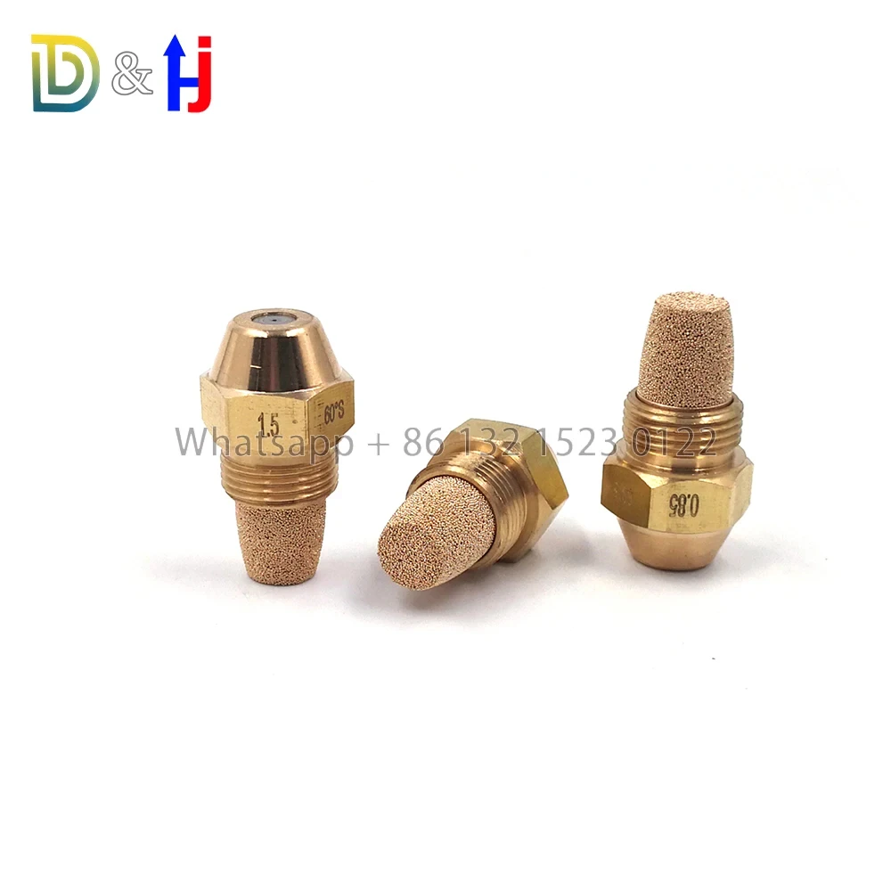 Brass 9/16 Diesel Injectors Nozzle 60degree Oil Burner Nozzle Heavy ,fuel burner nozzle spray nozzle