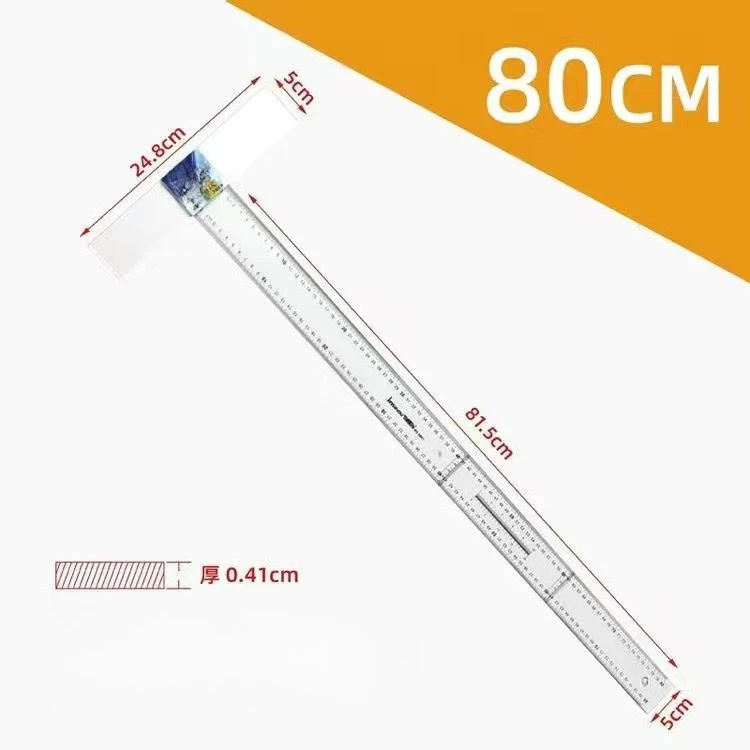 Drawing Ruler T-45/60/80/90cmt