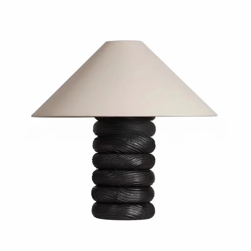 Wabi Sabi wind retro abacus desk lamp designer living room bedroom bedside lamp B & B art atmosphere creative desk lamp