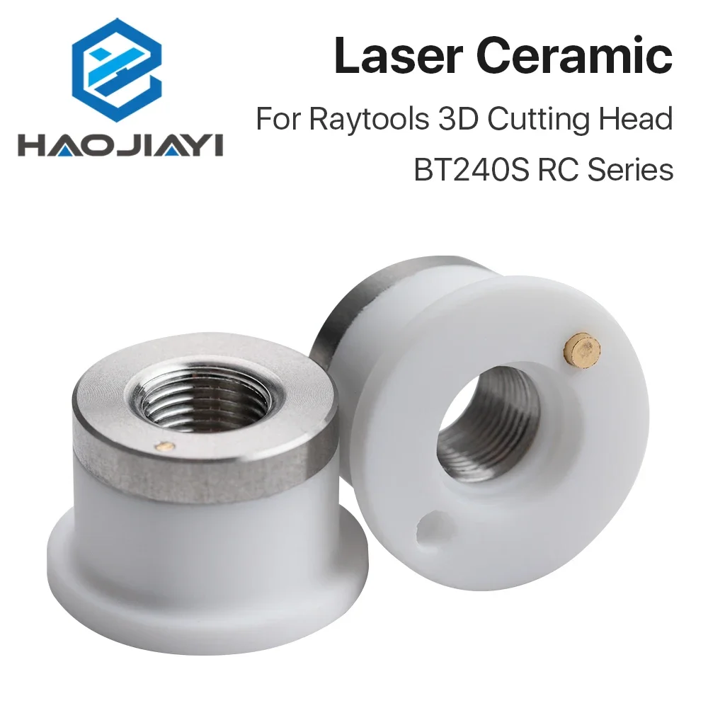 Laser Ceramic of BT240S RC Series Dia.19.5mm Nozzle Holder for Raytools 3D Fiber Laser Cutting Head