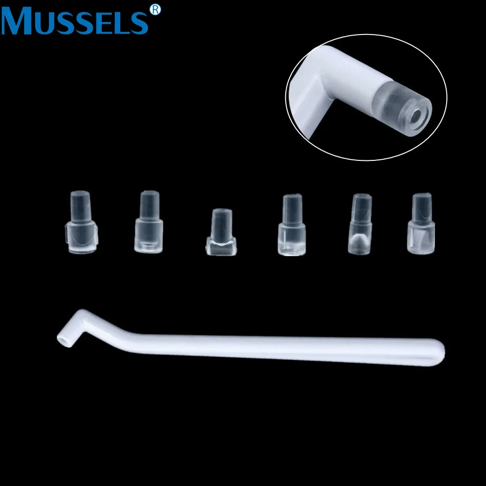 6Pcs/Set Dental Orthodontic Mould Accessories Injection Starter Kit Mini Forming Mold Lingual Button Bite Turbo Dentist Tool