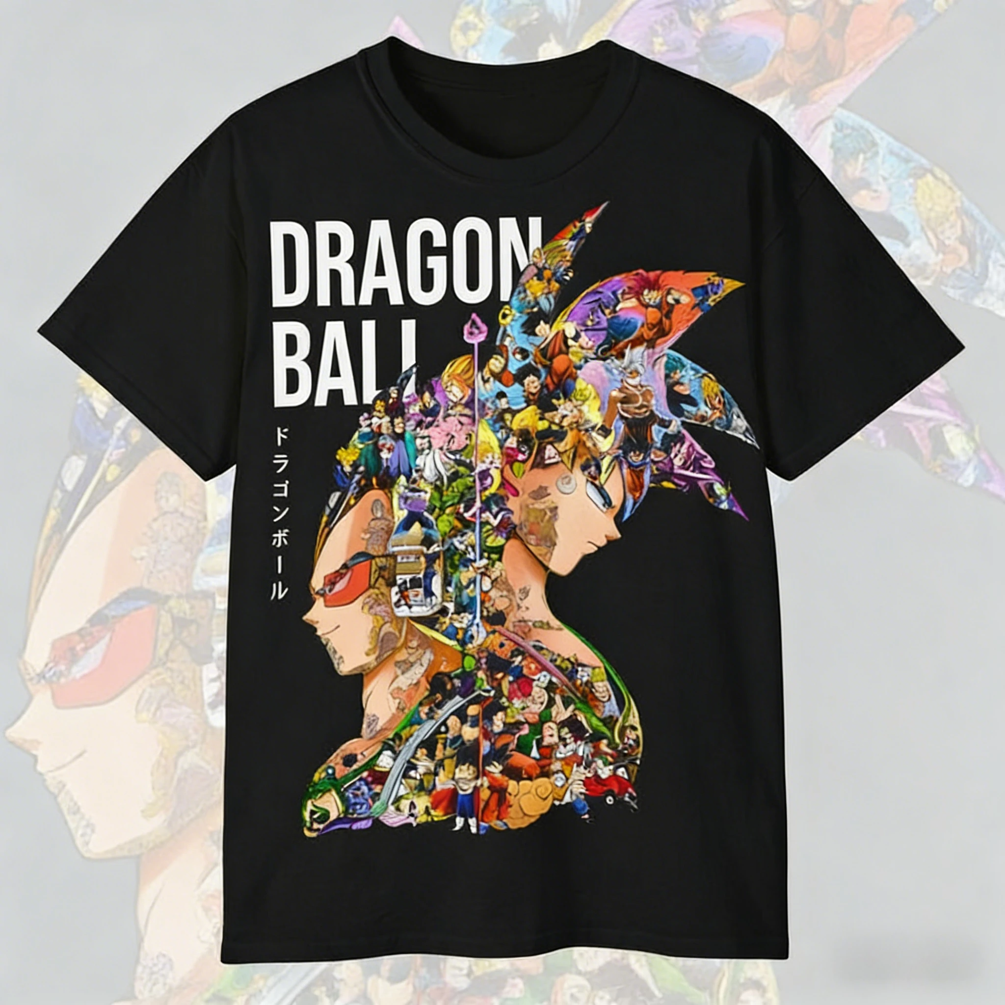 

Новая летняя футболка 2026 года в честь 40-летия Dragon Ball, с принтом Сон Гоку, 100% хлопок, аниме, увеличенный размер, повседневная уличная одежда, унисекс, Y2K