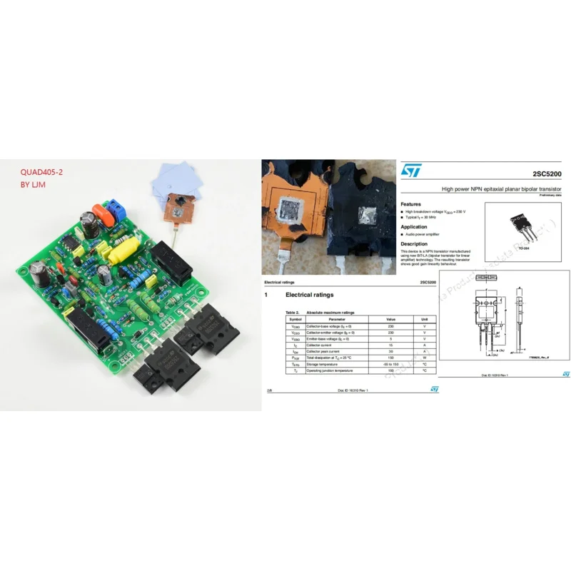 Imitation QUAD405 -2 Finished Board Stereo Channel 2 Boards