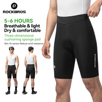 ROCKBROS Cycling Shorts Breathable Bicycle Pants UnderWear Lightweight Summer 5-6 Hours Riding Sports Cycling Bibs Shorts