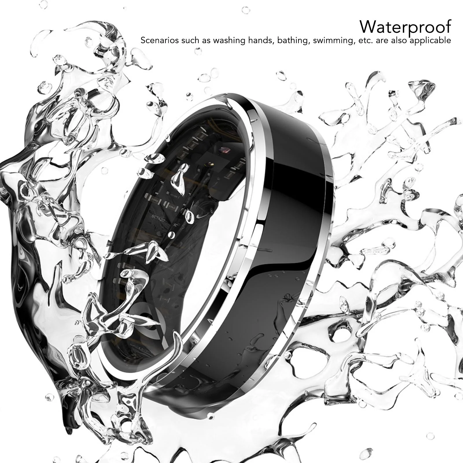 Intelligent Smart Ring Smart Rings Intelligent Sleep Monitoring Waterproof Multifunctional Health Care Sports Ring Sports Rings