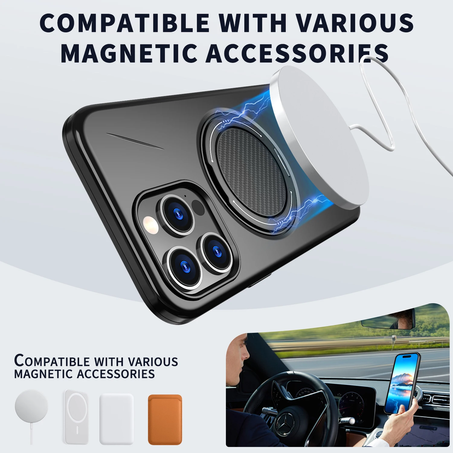 Protection Stand Phone Capa Case for Iphone 17 Pro Max Air 16E 15 16 Plus 14 13 12 Pro Iphone17 Accessories