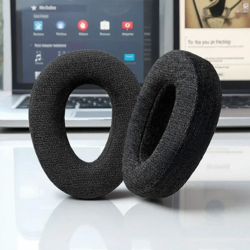 

Replacement Skin friendly cotton fabric Ear Pads For Sennheiser PXC550 PXC480 MB660 Headphones Headset repair parts