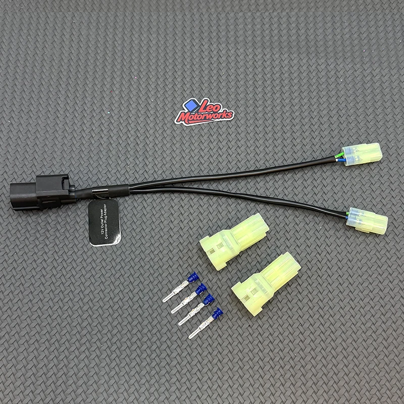 

For Honda Y-Splitter USB 12V Power Outlet Auxiliary Consumer NC 750 X XA XD 21 - 2026