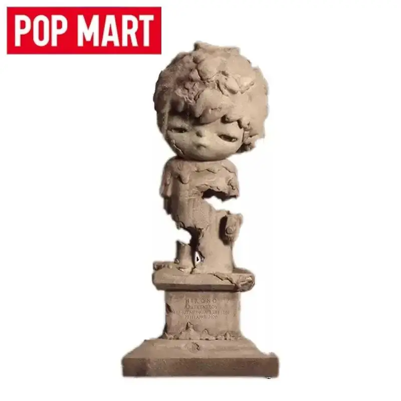 POP MART Hirono Hidden In Silence Anime Action Figure Original Toys Dolls Desktop Model Ornament Collection Decoration Girl Gift