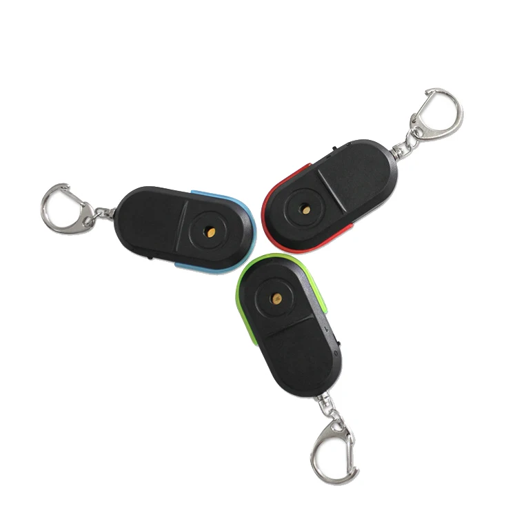 Mini Anti-Lost Whistle Key Finder Wireless Alarm Smart Tag Key Locator Schlüssel bund Tracker Pfeife Sound LED Light Tracker