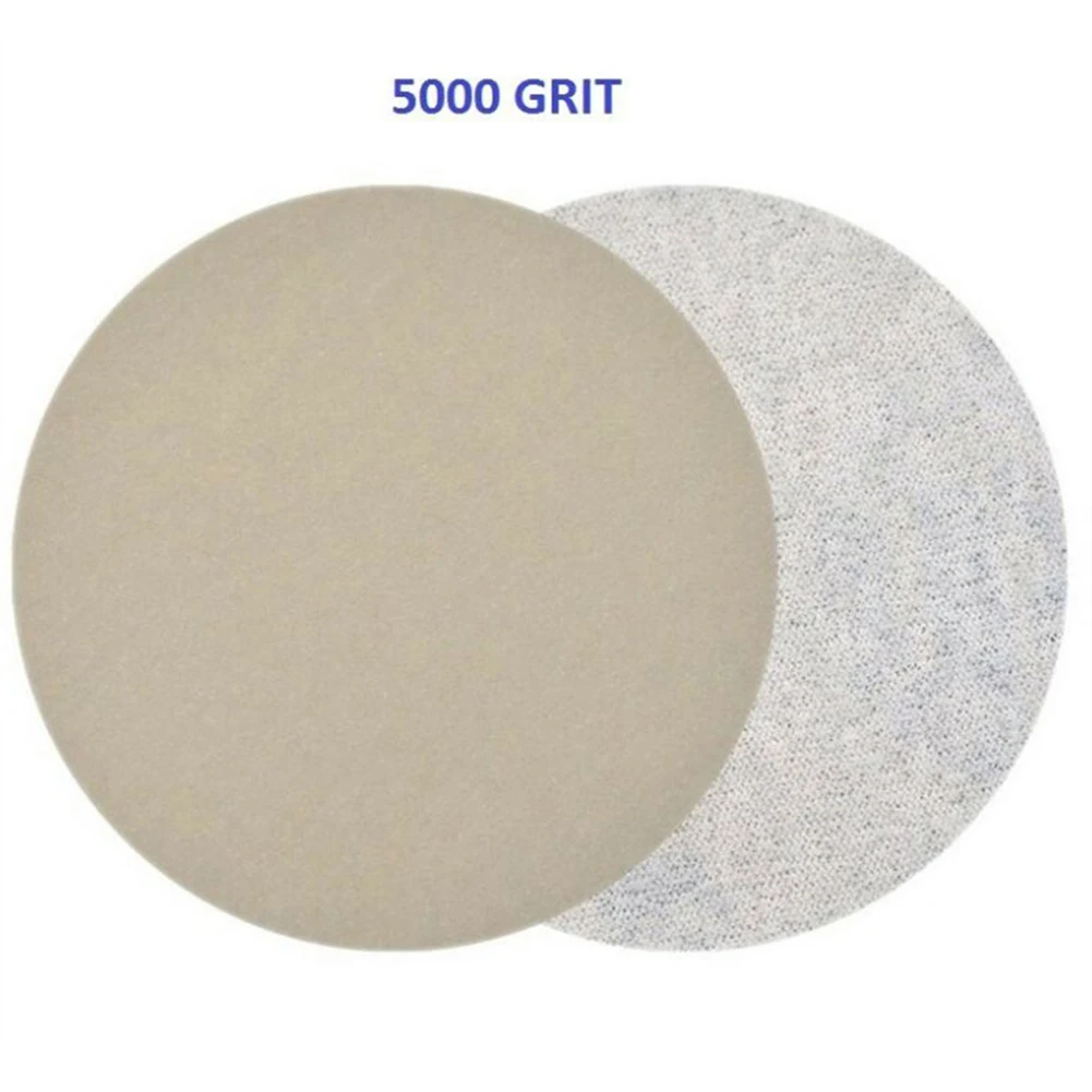 20pcs 4inch Hook&Loop Wet/Dry Sanding Discs 3000 5000 7000 10000 Grit Sandpaper Waterproof Sand Paper Grinding Accessories