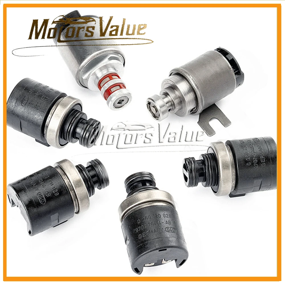 

Transmission Solenoid Kit 4R44E 4R55E 5R44E 5R55E for Ford Ranger Explorer Mazda Auto Parts