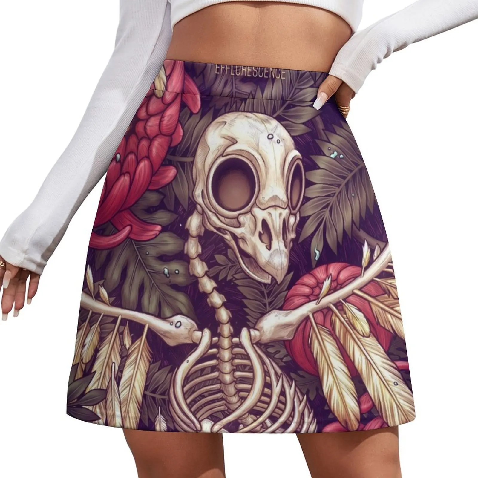 

EFFLORESCENCE Mini Skirt women's clothing trend 2025 korean skirt sexy skirt korean style clothes women 2025 Mini