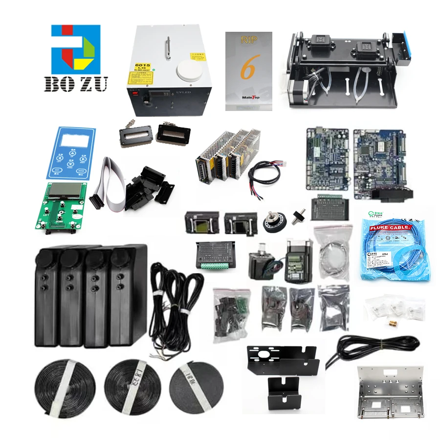 Senyang XP600 Kit de conversión de doble cabezal para actualización de Plotter de impresora UV Compatible con máquinas de impresión de 1,6/1,8/2,0/3,2 m AA