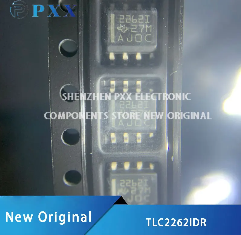 TLC2262IDR  New 100% Original  Dual, 16-V, 710-kHz Advanced LinCMOS Rail-to-Rail operational amplifier  SOIC-8