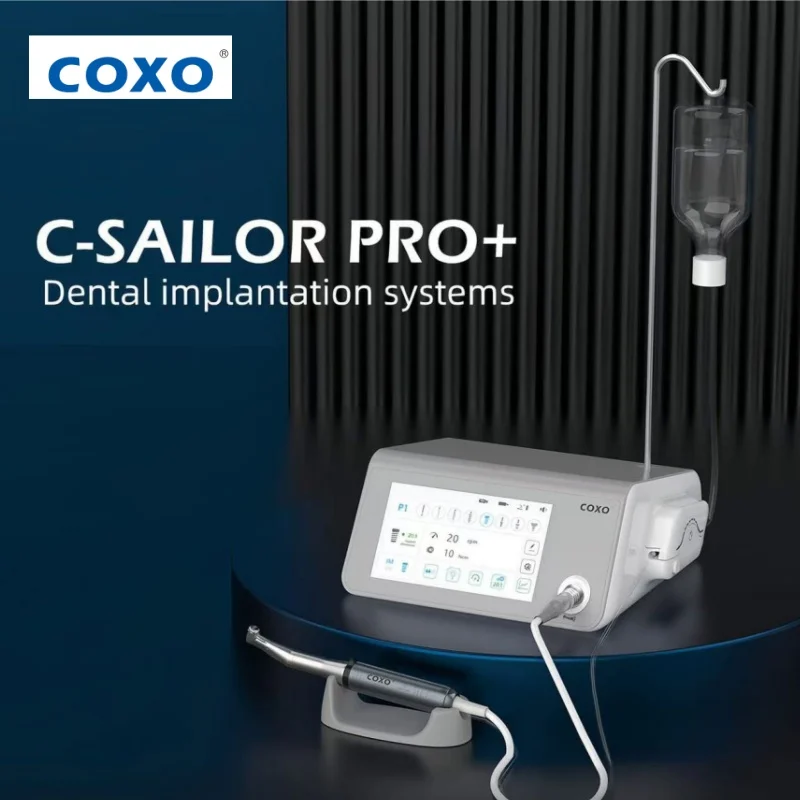 COXO C-SAILOR PRO+ Dental Implant Motor System And Surgery 2 in 1 Machine English Version Dental Surgical Implant