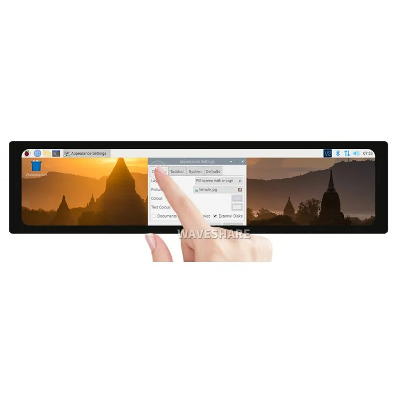 Tampa de Vidro Capacitiva do Tela Táctil Lcd 320 × 1480 Hdmi Ips 119