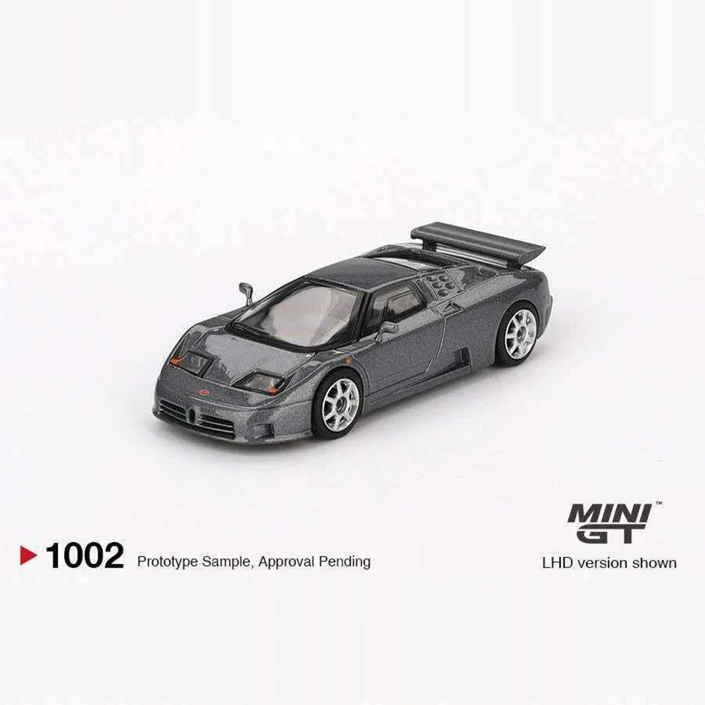

MINIGT 1/64 EB110 GT Grey Alloy Diecast Model Car Simulation Toy Collection Vehicle Gift for Adults In Stock