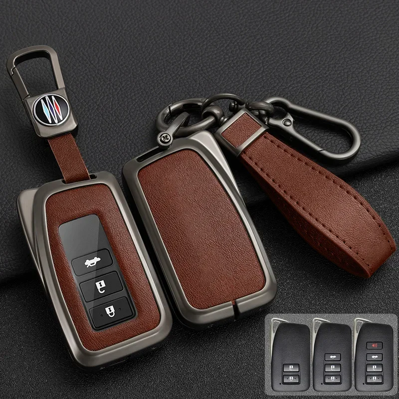 Car Key Cover Case For Lexus NX GS RX IS ES GX LX RC 200 250 350 LS 450H 300H Key Auto Case keychain keyring Accessories