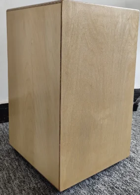 Cajon Drum,with Internal Guitar Strings  Birchwood Beat Cahone Drum with Backpack Dual Adjustable Straps