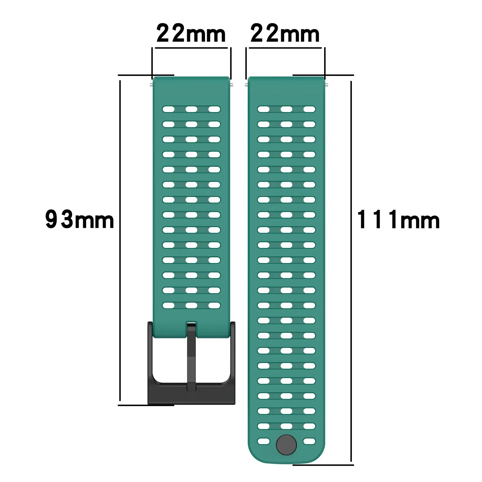 22mm Silicone Strap Watchband For Suunto RACE / Vertical Replacement Accessories For Suunto 5 / 9 Peak Pro Watch band Bracelet