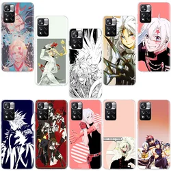 D Gray Man Anime Allen Walker Phone Case For Xiaomi Redmi Note 14 13 Pro Plus 5G Cover 13C 14C 12 12C 9 9T 9C 10 10C 8 7 6 10A 9