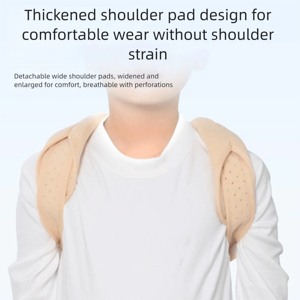 

Composite Cloth Clavicle Brace Hunchback Correction Adjustable Strap Posture Corrector