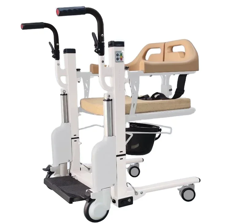 Medical Nursing Electric Transfer Lift Chair for Disabled Lift with Commode