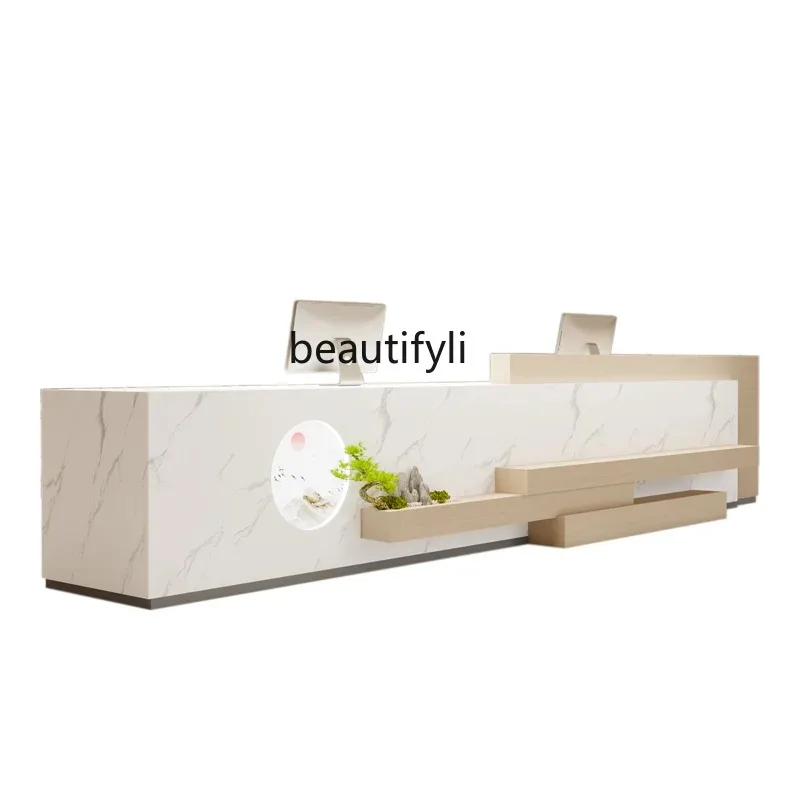 

Chinese Style Pavilion of Regimen Hotel Lobby Lobby Property B & B Reception Desk Club Cashier High-End