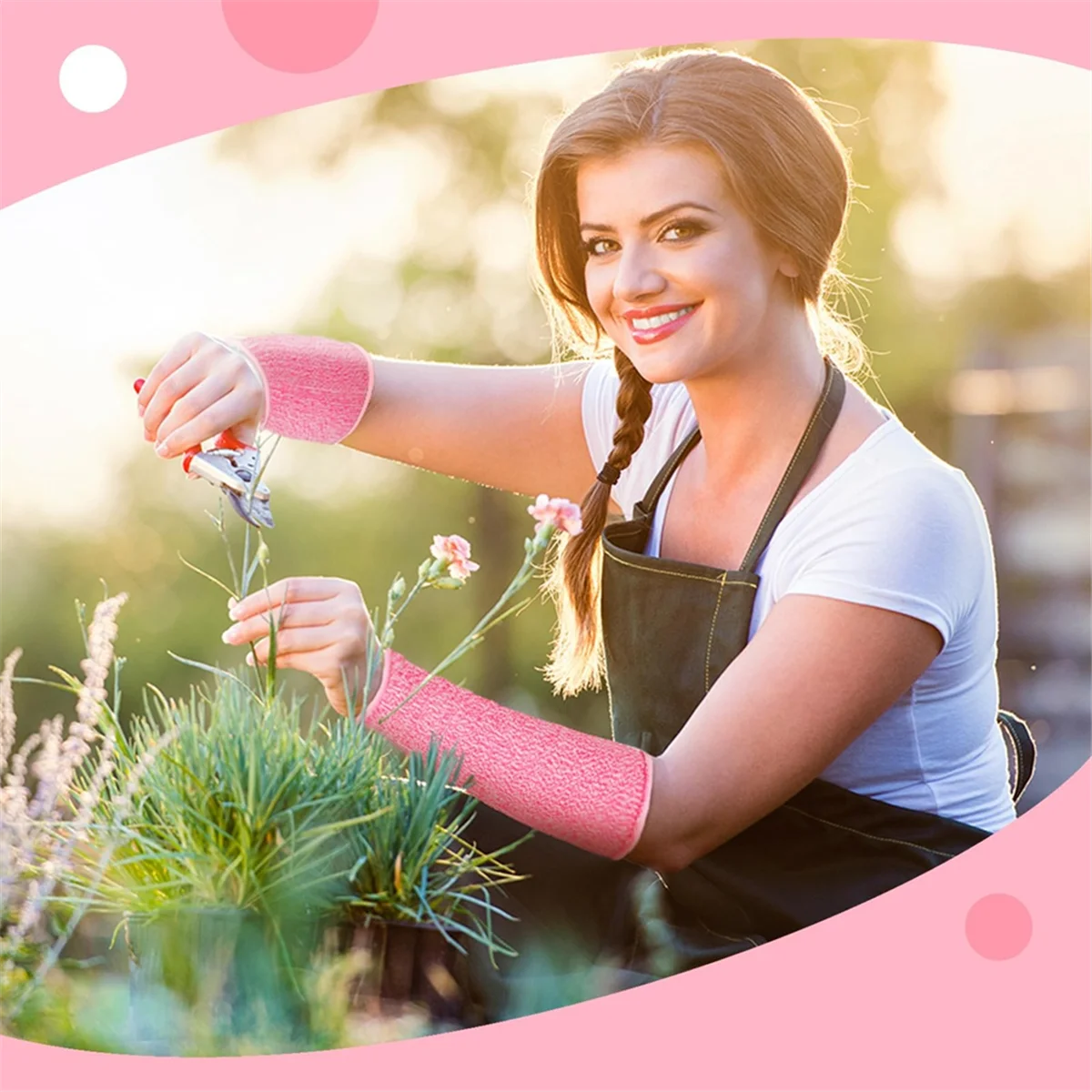 FZFZ 3 ペアアームプロテクター薄い肌と打撲傷カット前腕スリーブレベル 5 腕火傷保護スリーブ