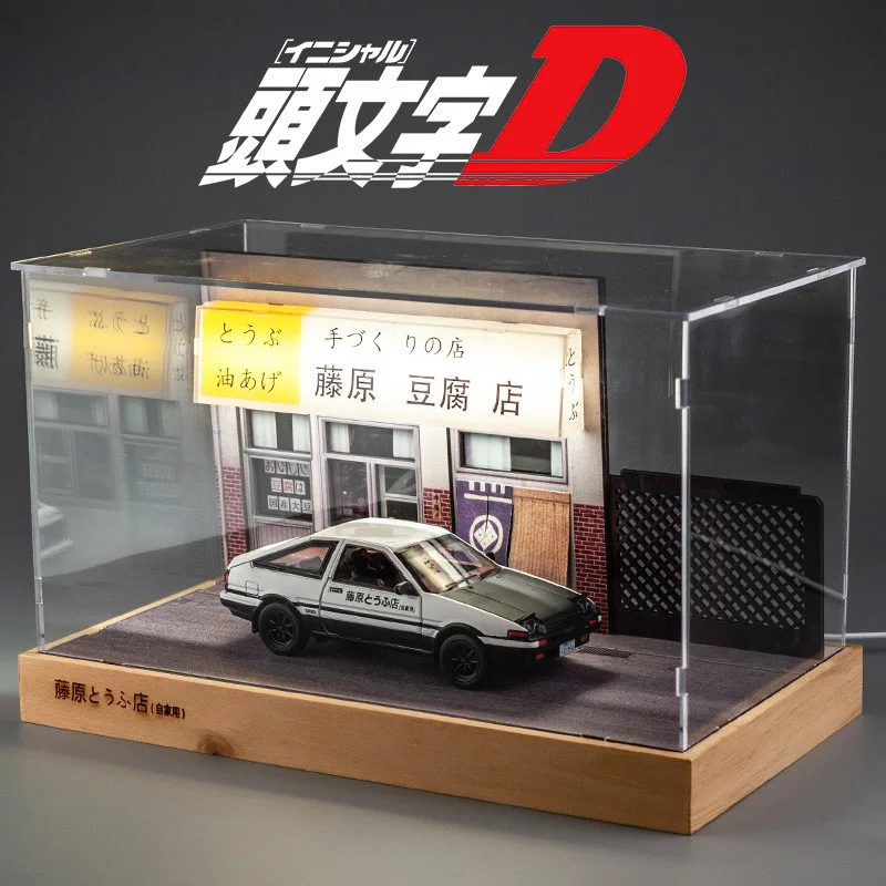 AE86 Initial D Alloy Car Imitating Real Car Model Ornaments for Children and Boys Toys