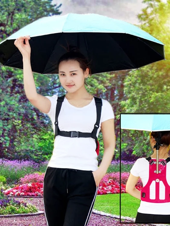 

Bla Glue Sunade Umbrella Ba Sle Fiing Tea Piing Sun Hat Travel УФ-защита от дождя и солнца Зонт двойного назначения