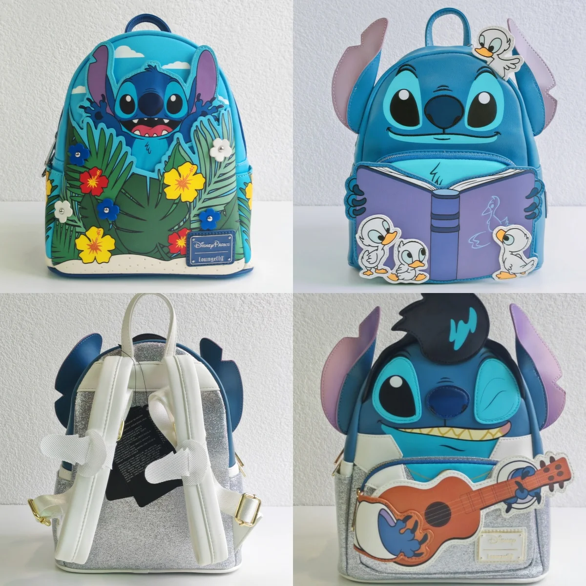 

Рюкзак с 3D вышивкой Stitch Anime, школьная сумка для совместной работы для студентов, игрушки и хобби, анимация, производственная