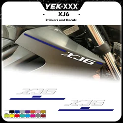Motorcycle Full Car Stickers Custom Stickers Decals Custom Color 2 X New 125mm*17mm For YAMAHA XJ6 XJ-6