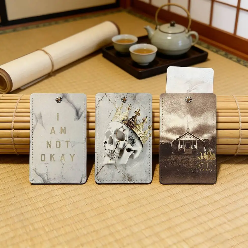 

Рэпер J-Jelly R-Roll I Am Okay Bus домик карта доступа защитный чехол школьный прямоугольный брелок из искусственной кожи ID Бестселлеры