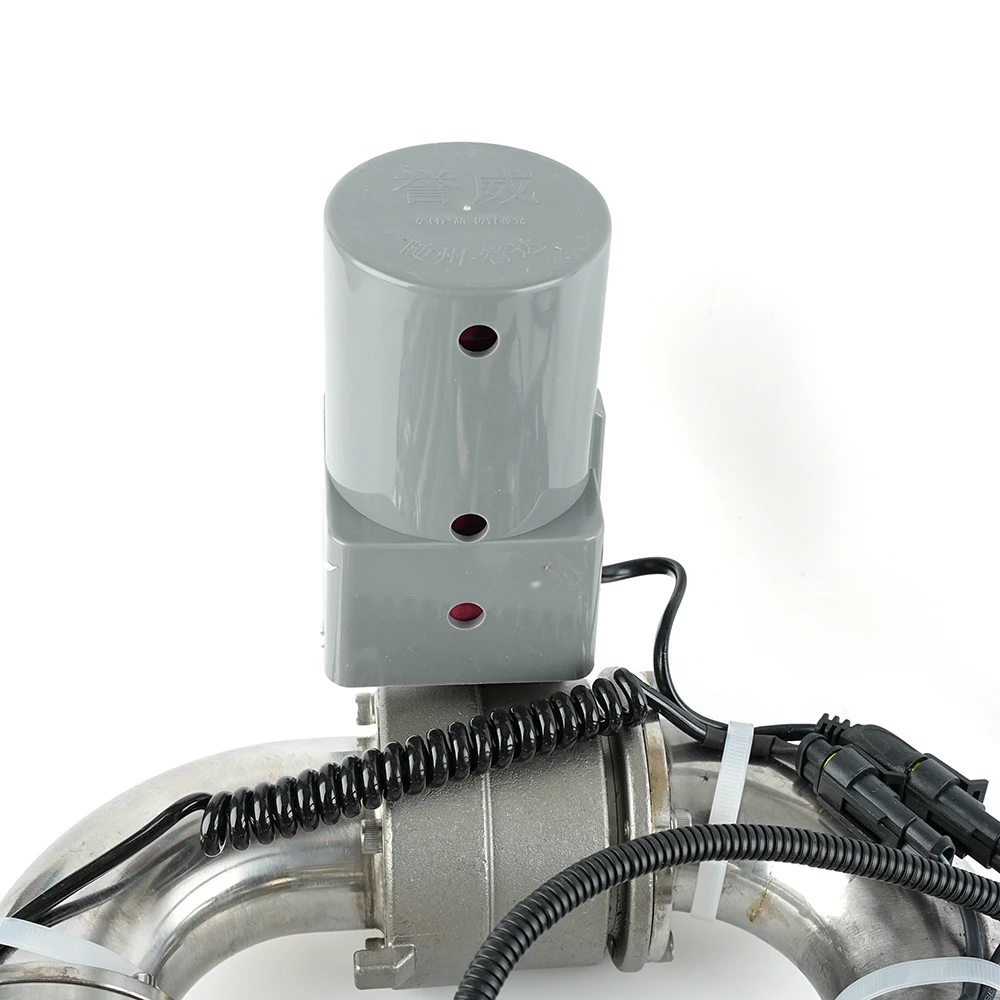 Electric Water Cannon for Sprinkler Truck Stainless Steel Front Mounted Water Cannon Long Range view 2