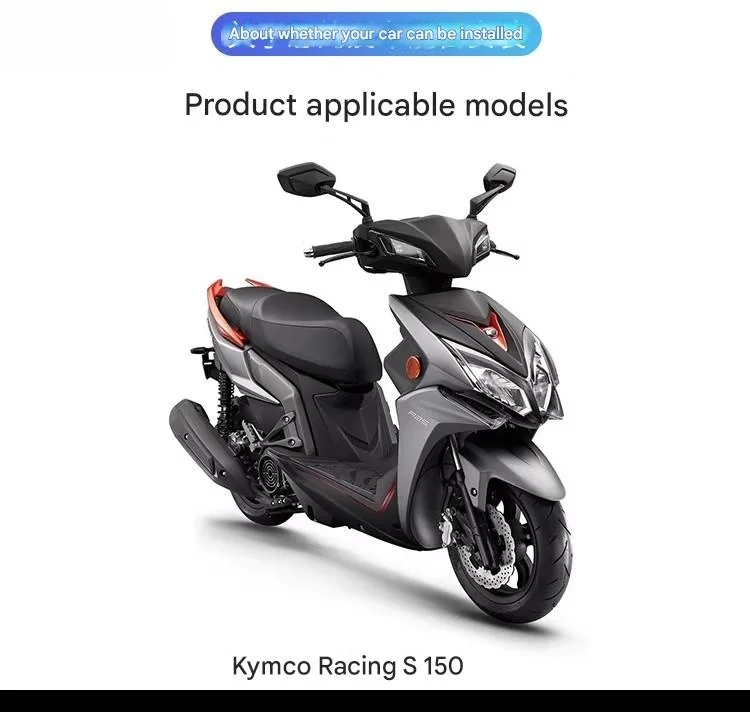 FOR KYMCO Racing S 150 Windscreen High-Toughness PC Panel Road Debris Resistant Effective Protection Motorcycle Windshield