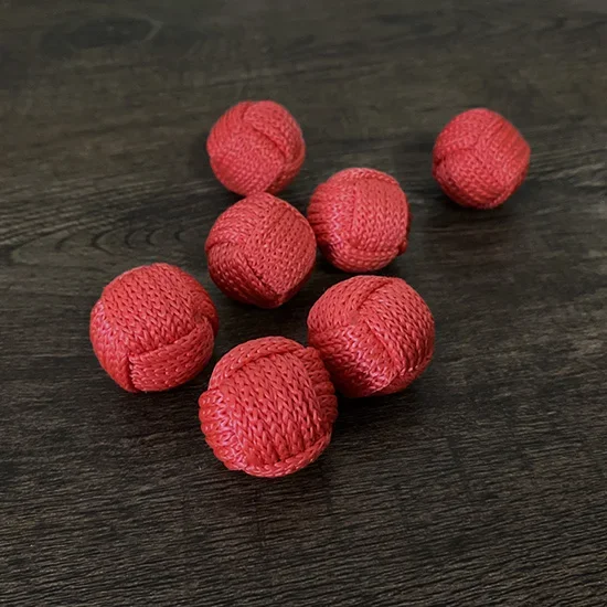 Monkey Fist Final Load Ball for Chop Cup (25/50mm) Rope Balls Close up Magic Stage Magic Magia Magie Magicians Prop Accessory