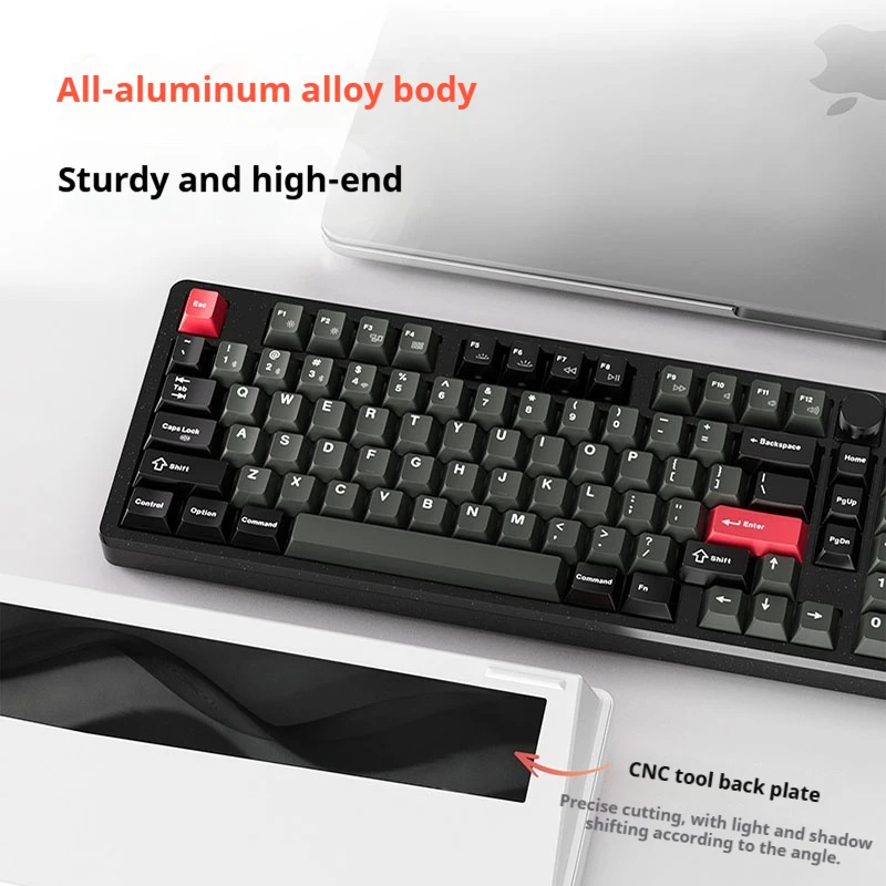 Keychron Z5 Ultra Tri-Mode Dual 8K Custom Mechanical Keyboard 98 /75 Layout Wireless for Mac Windows Gaming Office.