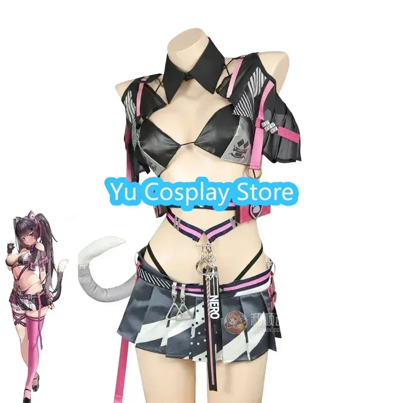 

Yu-Cosplay NIKKE The Goddess Of Victory Niro Cosplay Costume Women Sexy Party Clothing Cat Suit Halloween Carnival Uniforms