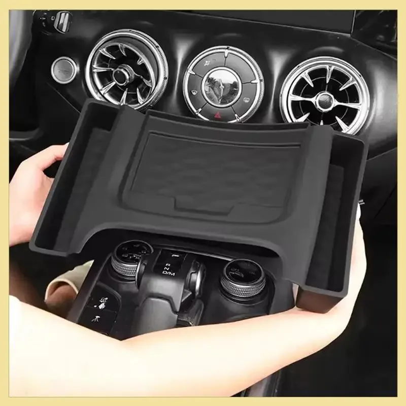 

High Quality For Great Wall Tank 300 Hi4-T Central Control Charging Silicone Pad Storage Box Modified Interior Accessories
