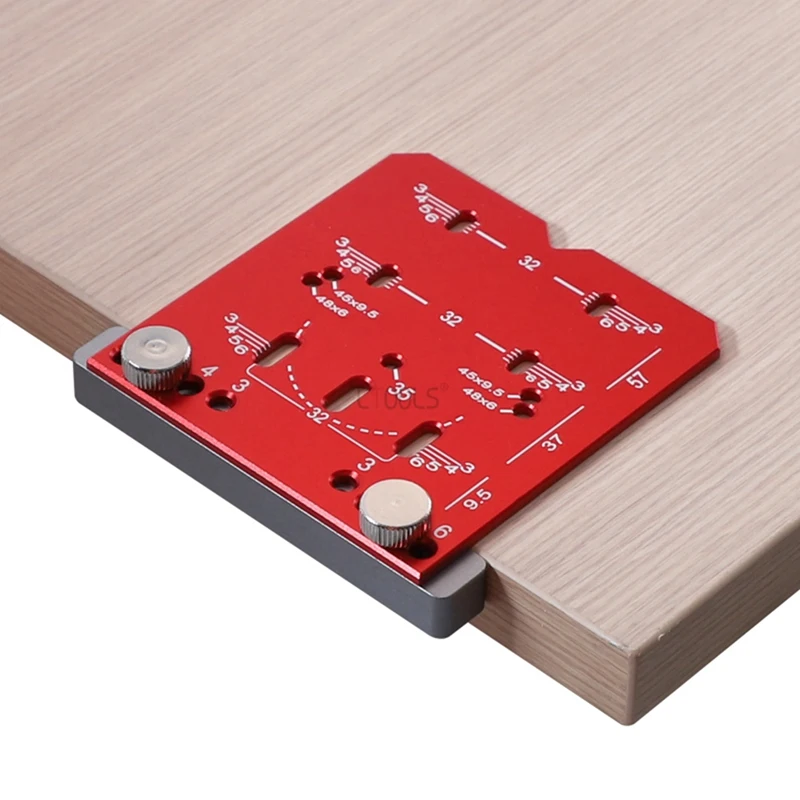 Приспособление для петель шкафа MYHOME, регулируемое сверление, направляющая для сверла 35 мм, прикрытое приспособление для петель, подходит для петель с двумя отверстиями 45 мм и 48 мм