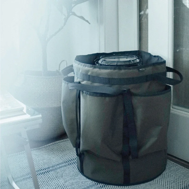 مناسبة لسخان الكيروسين، سلة مهملات التخييم، حقيبة تخزين مضادة للتصادمات